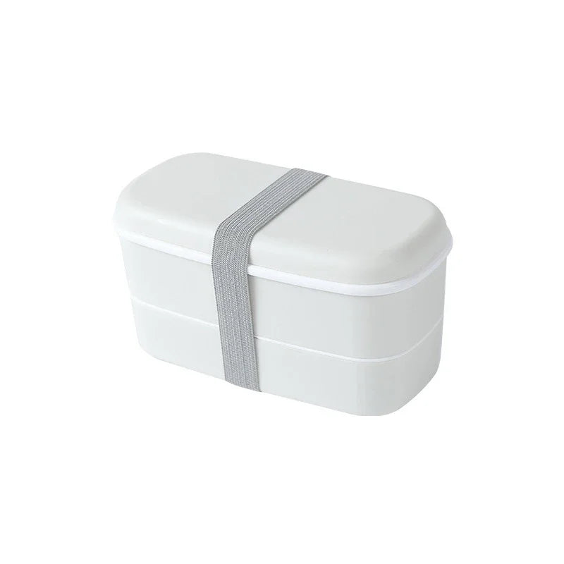 New Portable Leak-Proof Food Double-Layer Bento Box Lunch Box Lunch Box for Kids Food Container Food Storage Snack