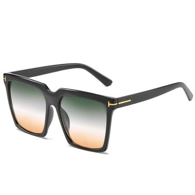 Oversize Square Sunglasses Women Vintage
