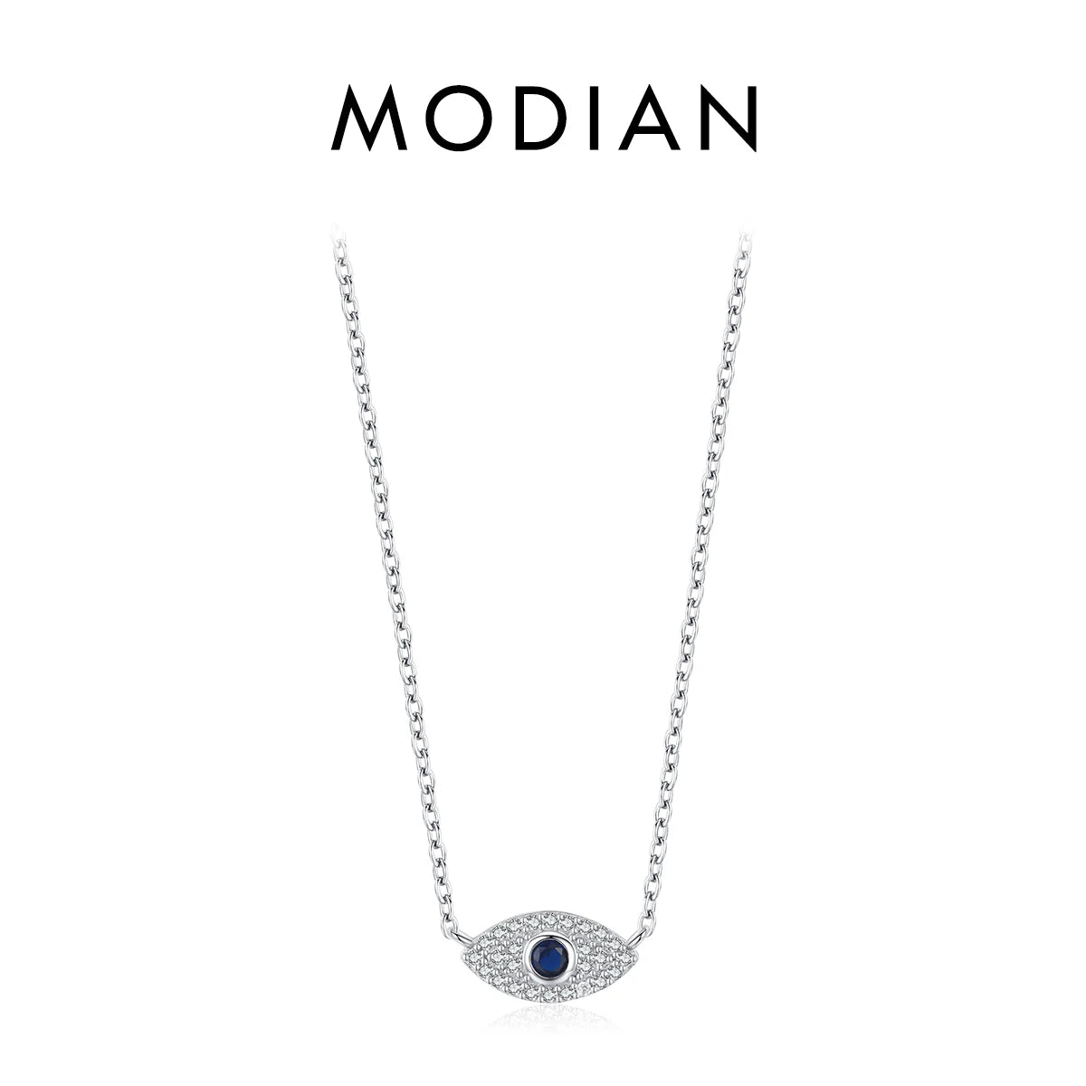 925 Sterling Silver Sexy Eyelash the Hand of Fatima Turquoise Pendant Lucky Blue Eye Necklace for Women Fine Jewelry Gift